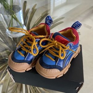 Gucci Kids children's Flashtrek sneakers size 4.5